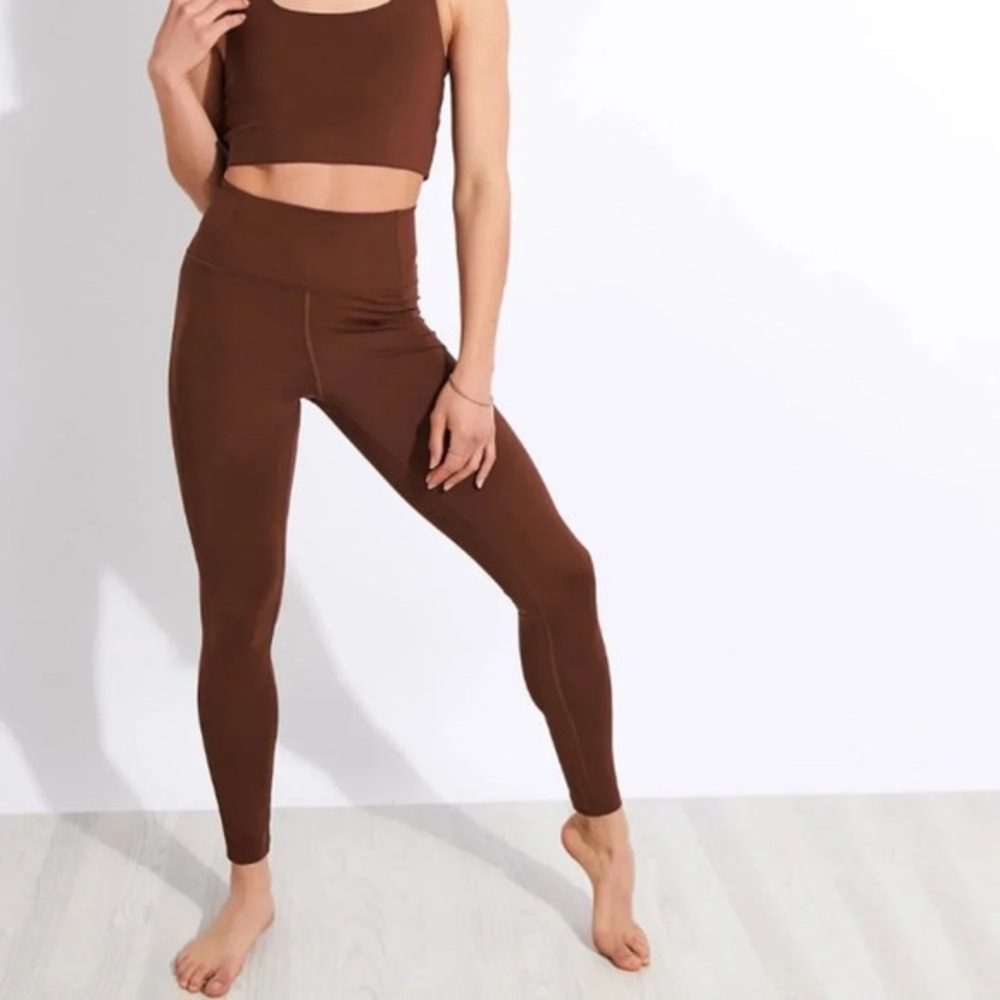 SOLD girlfriend collective Compressive Pocket Legging Earth 🤎